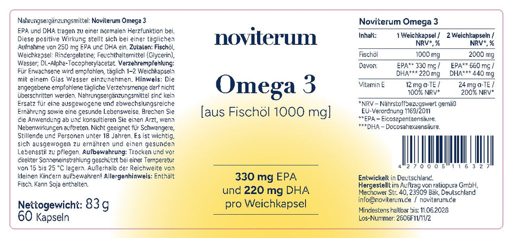 Noviterum Omega 3